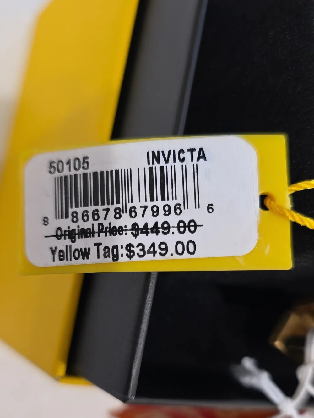 564. Invicta Aviator Men's Watch - 44mm. Gold (50105)